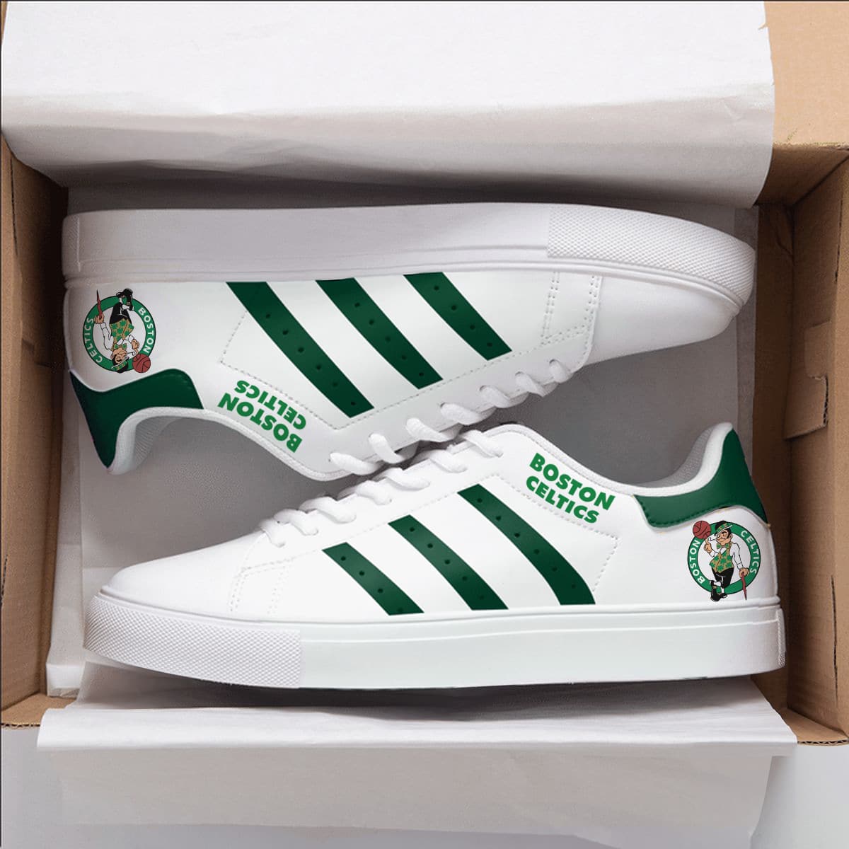 Boston Celtics Stan Smith Shoes 1 Boston Celtics Stan Smith Shoes