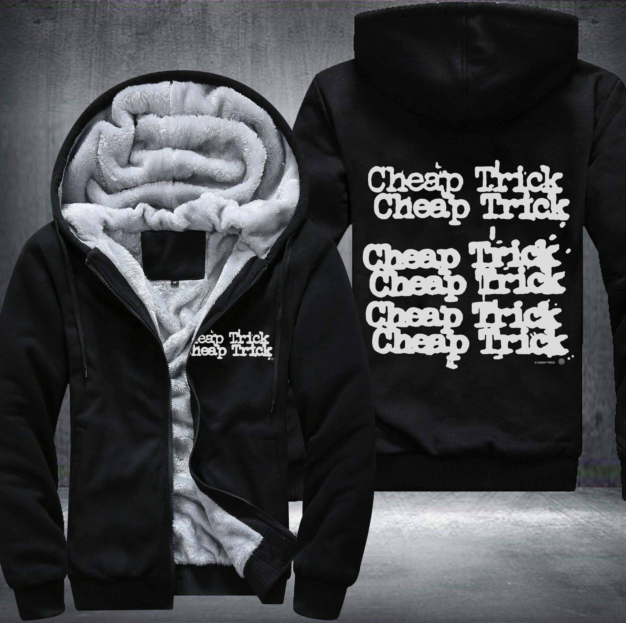 Cheap Trick Fleece Jacket 1 Cheap Trick Fleece Jacket