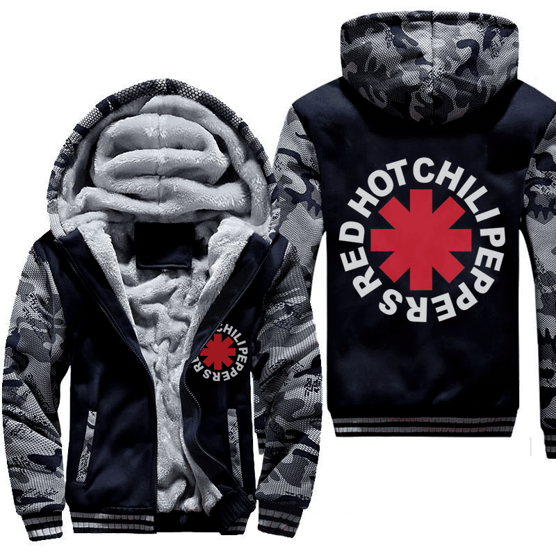 Red Hot Chili Peppers Fleece Jacket 1 Red Hot Chili Peppers Fleece Jacket