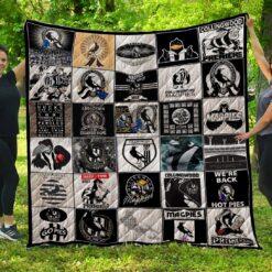 Collingwood Magpies Lover Blanket