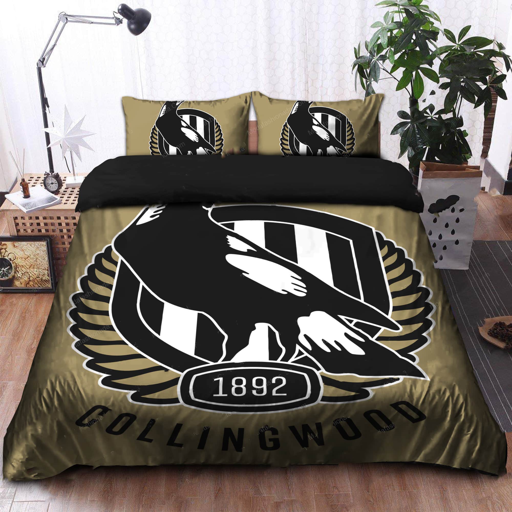 Collingwood Magpies Bedding Set 1 Collingwood Magpies Bedding Set