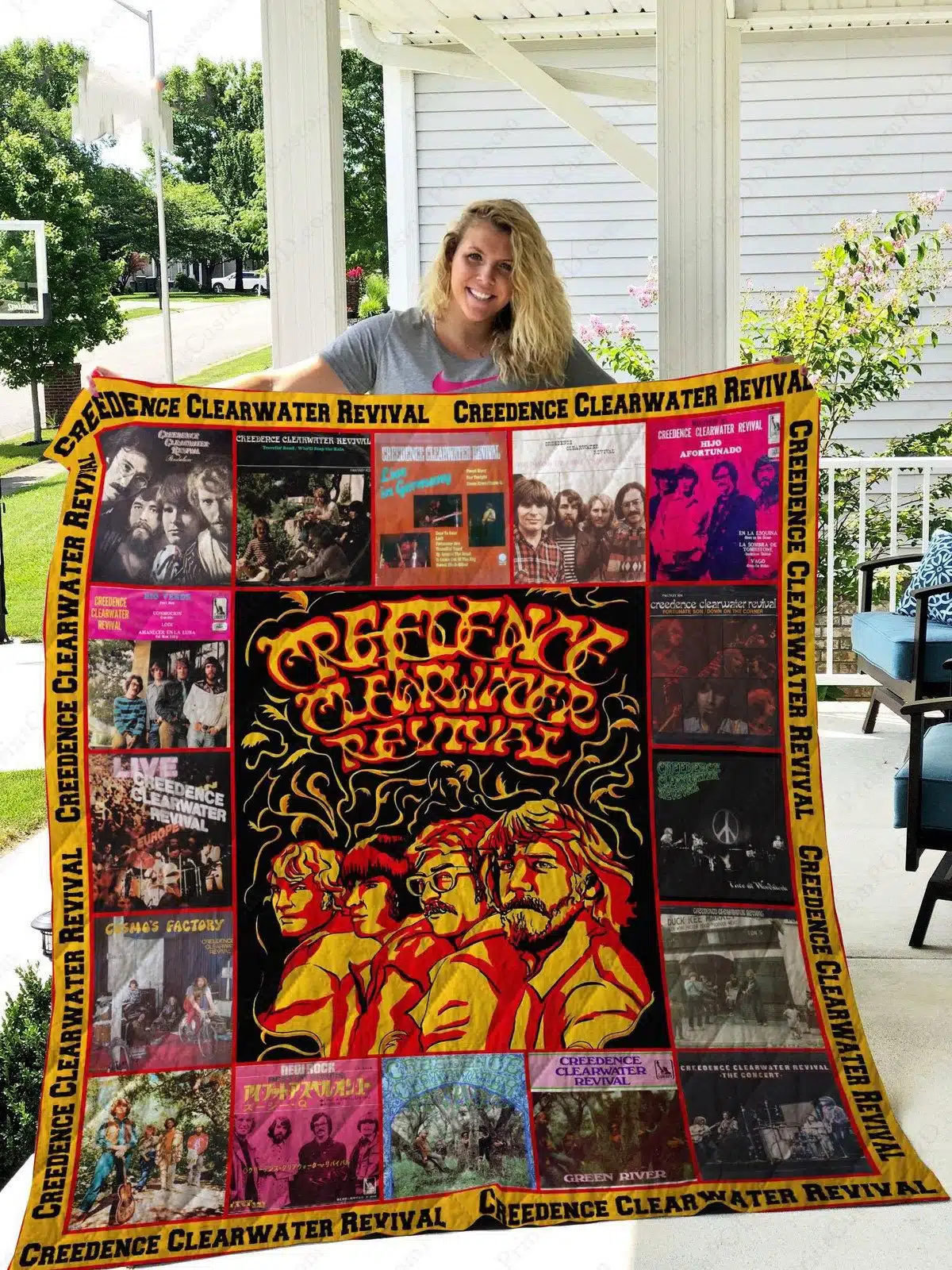 Creedence Clearwater Revival Blanket 1 Creedence Clearwater Revival Blanket