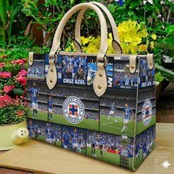Cruz Azul 1 Leather Handbag
