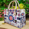 Chicago Cubs Leather Handbag