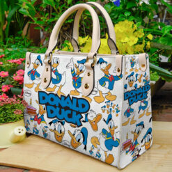 Donald Duck 3 Leather Handbag