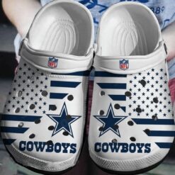 Dallas Cowboys Lover Best NFL Soft Clogs