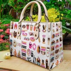 Dunkin Donut 1 Leather Handbag