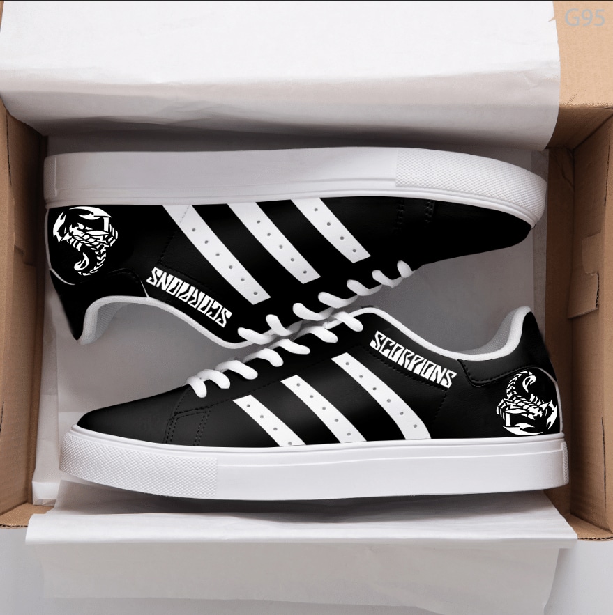 Scorpions Black Stan Smith Shoes 1 Scorpions Black Stan Smith Shoes