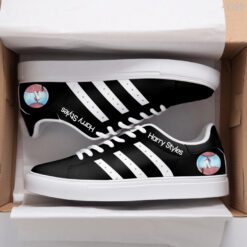 Harry Styles Black Stan Smith Shoes