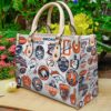 Denver Broncos 2 Leather Handbag