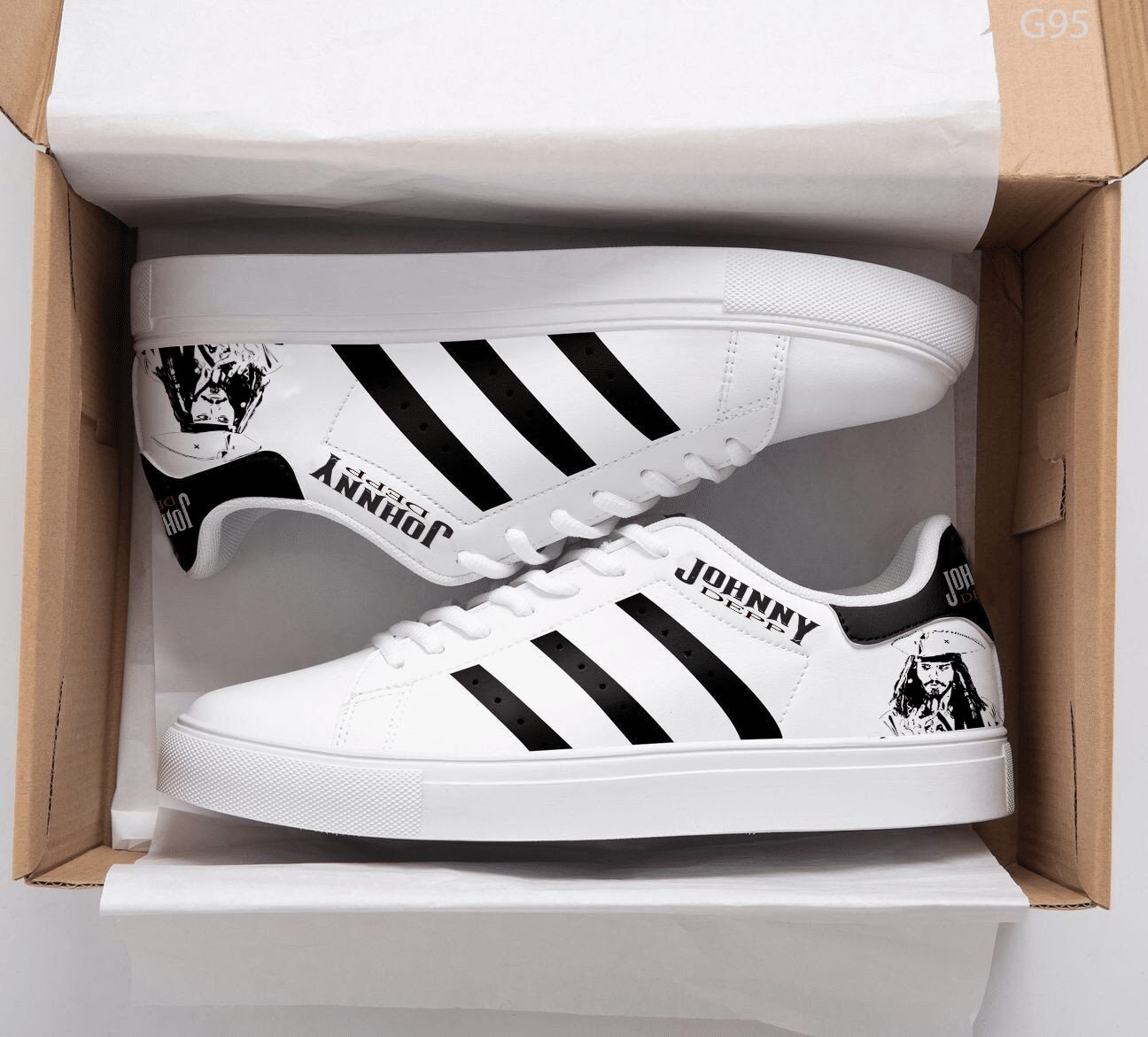 Johnny Depp 3 Stan Smith Shoes 1 Johnny Depp 3 Stan Smith Shoes