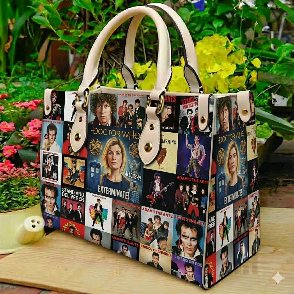 Doctor Who 4 Leather Handbag 1 Doctor Who 4 Leather Handbag