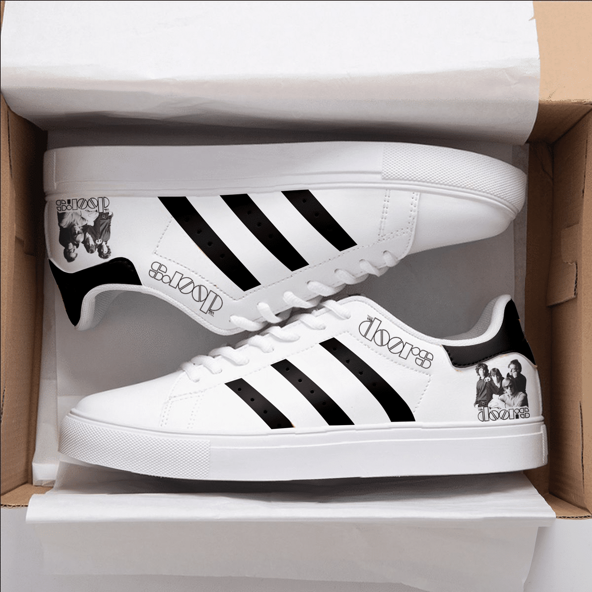 The Doors Stan Smith Shoes 1 The Doors Stan Smith Shoes