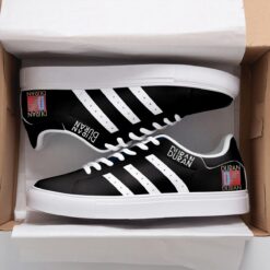 Duran Duran Black Stan Smith Shoes