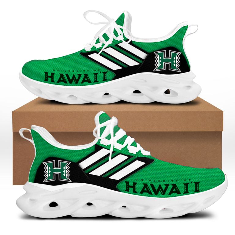 Hawaii Rainbow Warriors White Max Soul Shoes 1 Hawaii Rainbow Warriors White Max Soul Shoes