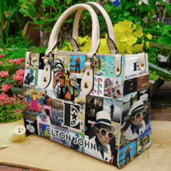 Elton John Hand Leather Handbag