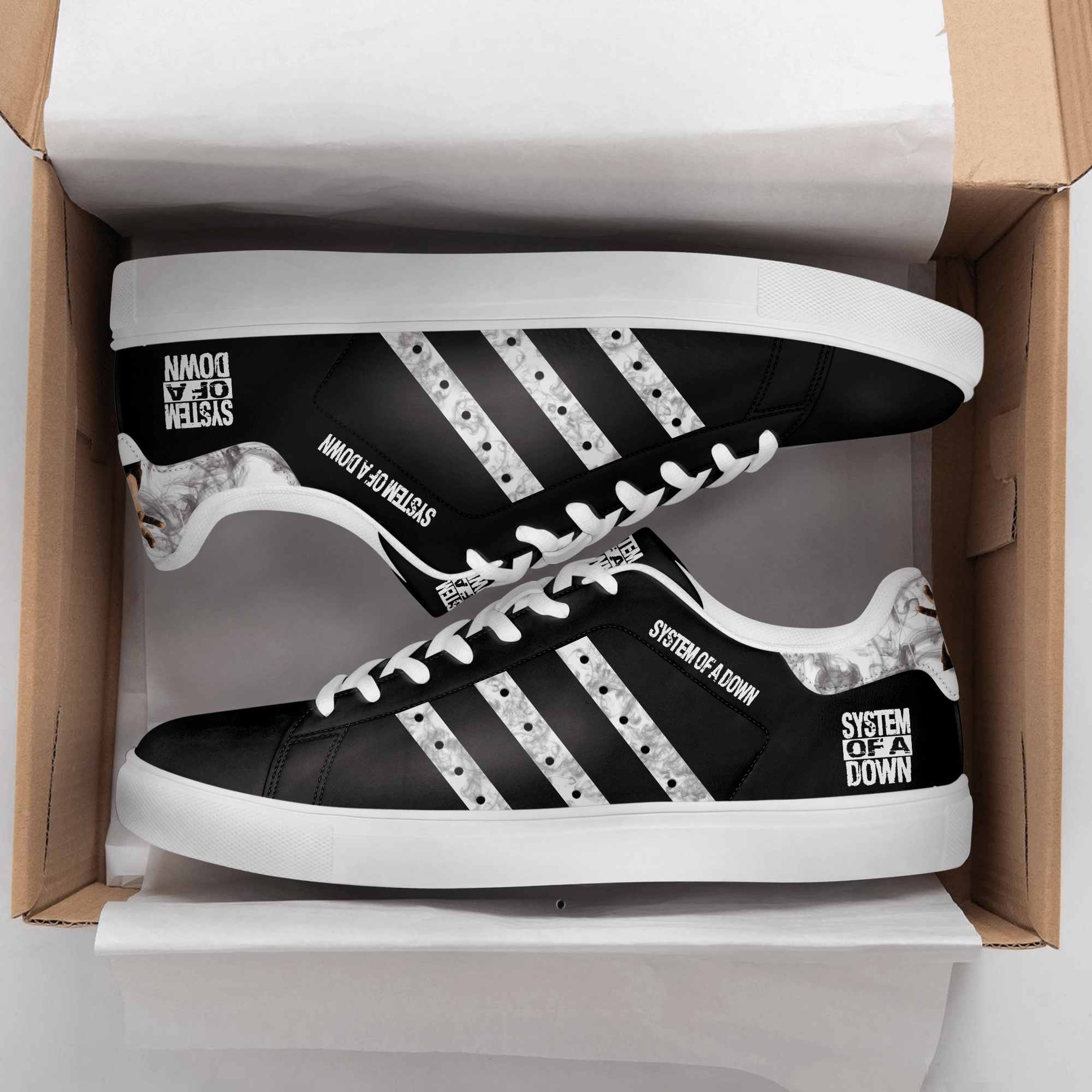 System Of A Down Stan Smith Shoes 1 System Of A Down Stan Smith Shoes