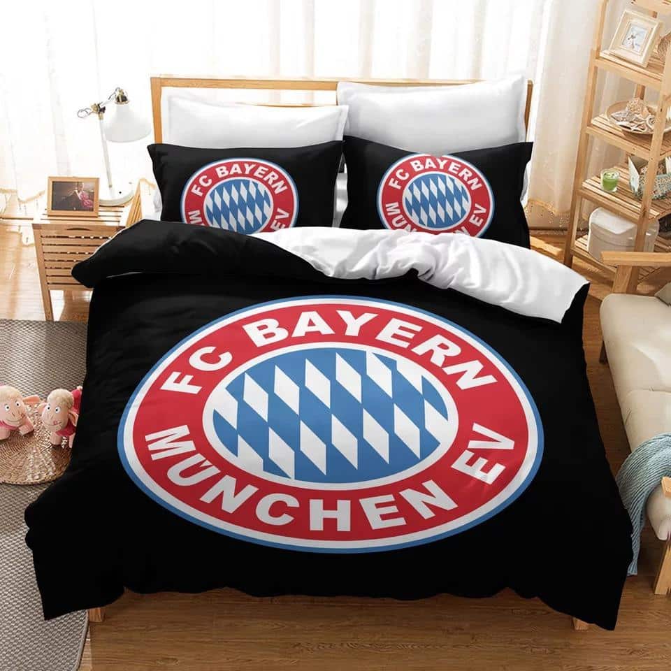 Bayern Munich Black Bedding Set 1 Bayern Munich Black Bedding Set