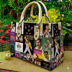 Freddie Mercury 1 Leather Handbag