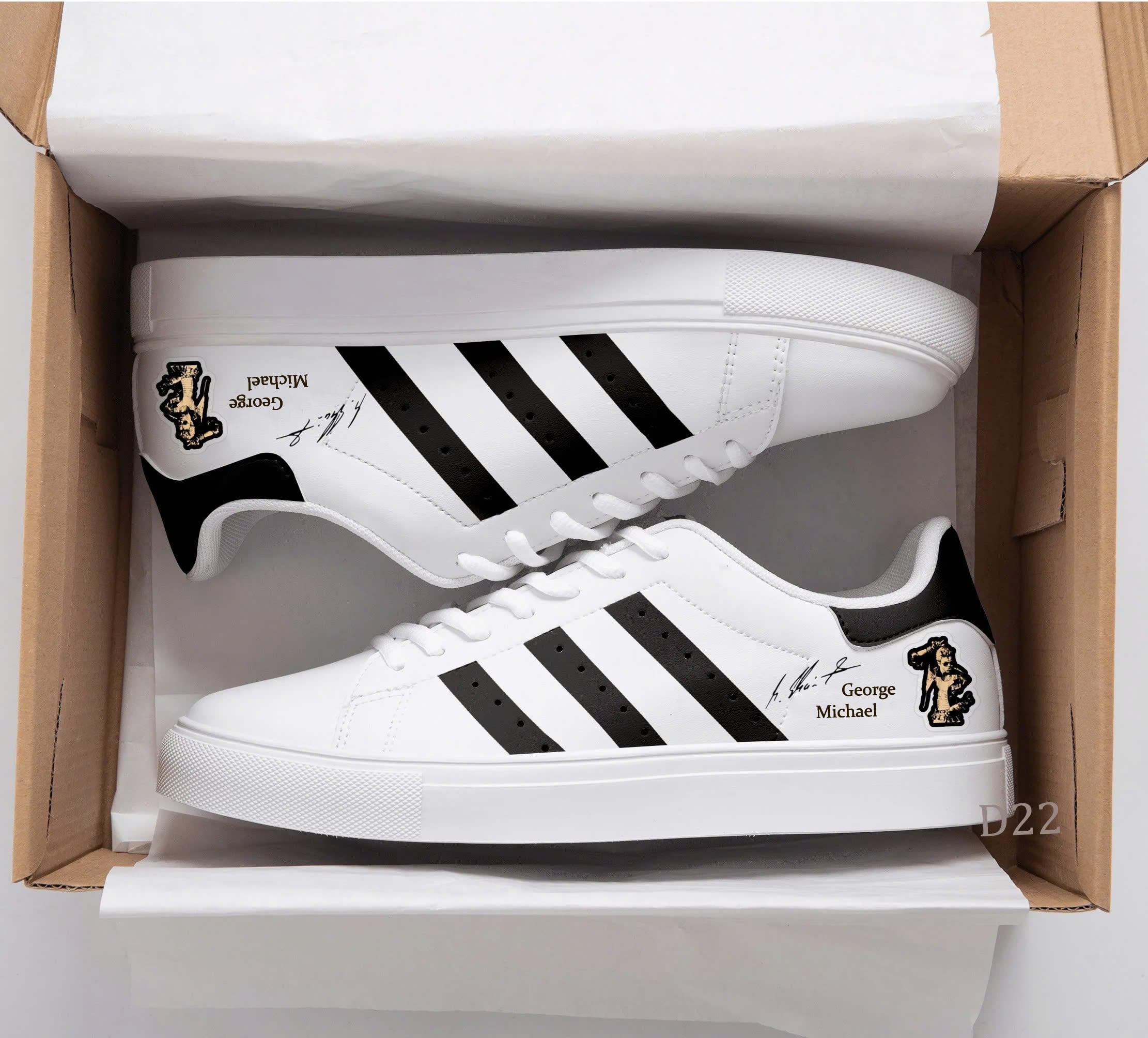 George Michael Aa3 Stan Smith Shoes 1 George Michael Aa3 Stan Smith Shoes