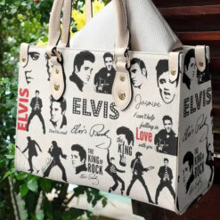 Elvis Presley 3g Leather Handbag