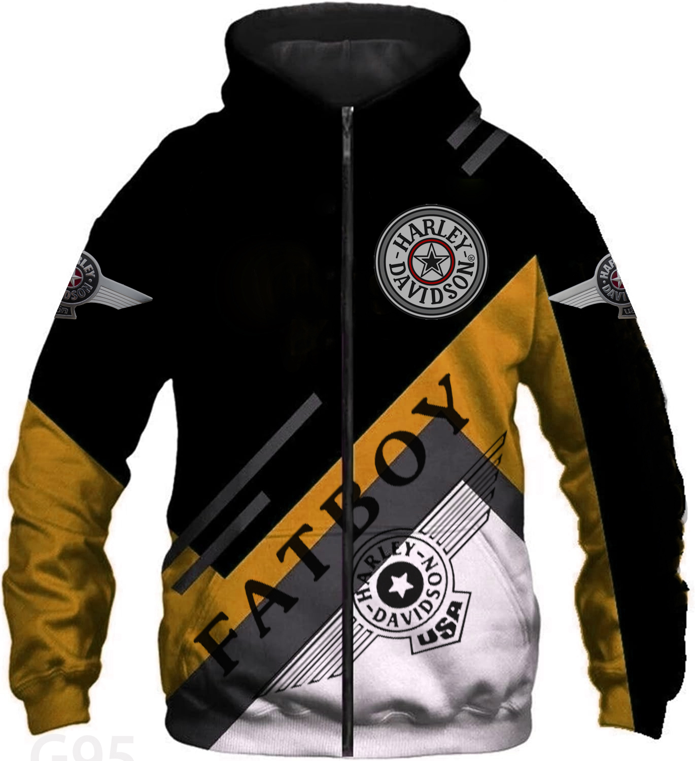 Harley-davidson Zip 3 Hoodie 1 Harley-davidson Zip 3 Hoodie