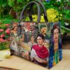 Frida Kahlo 1 Leather Handbag