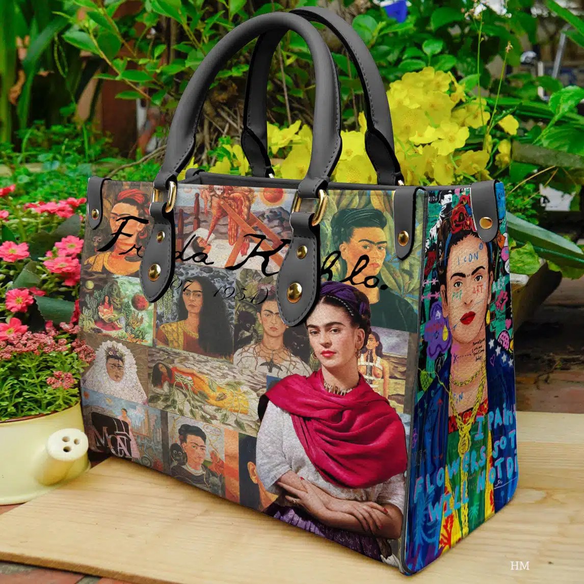 Frida Kahlo 1 Leather Handbag 1 Frida Kahlo 1 Leather Handbag
