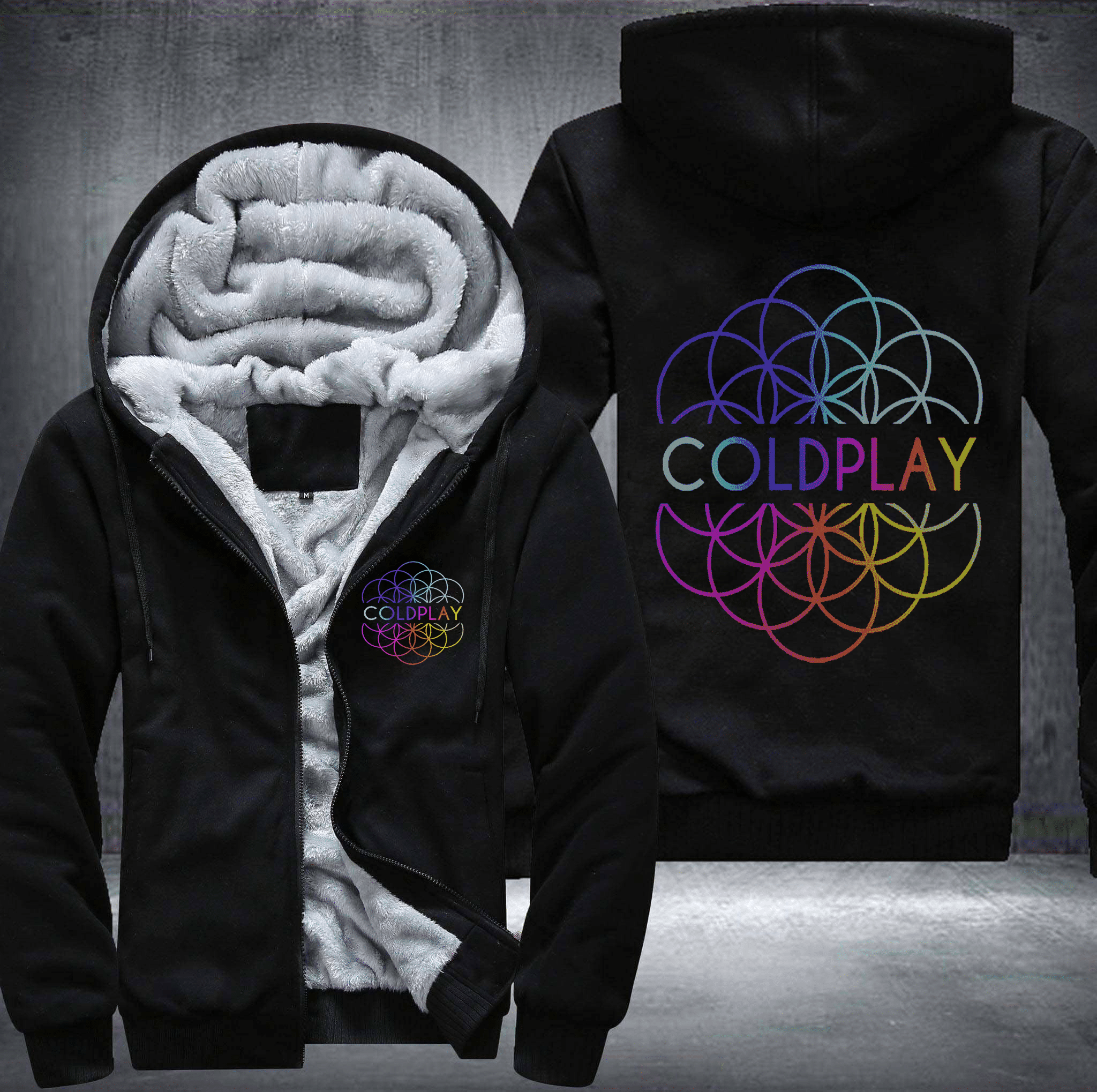 The Coldplay Fleece Jacket 1 The Coldplay Fleece Jacket