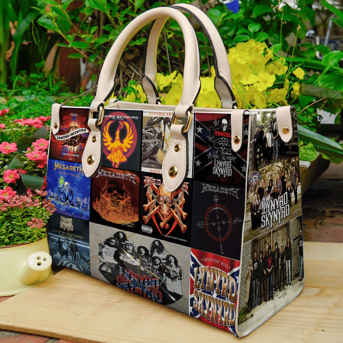 Lynyrd Skynyrd Lover Leather Handbag 1 Lynyrd Skynyrd Lover Leather Handbag