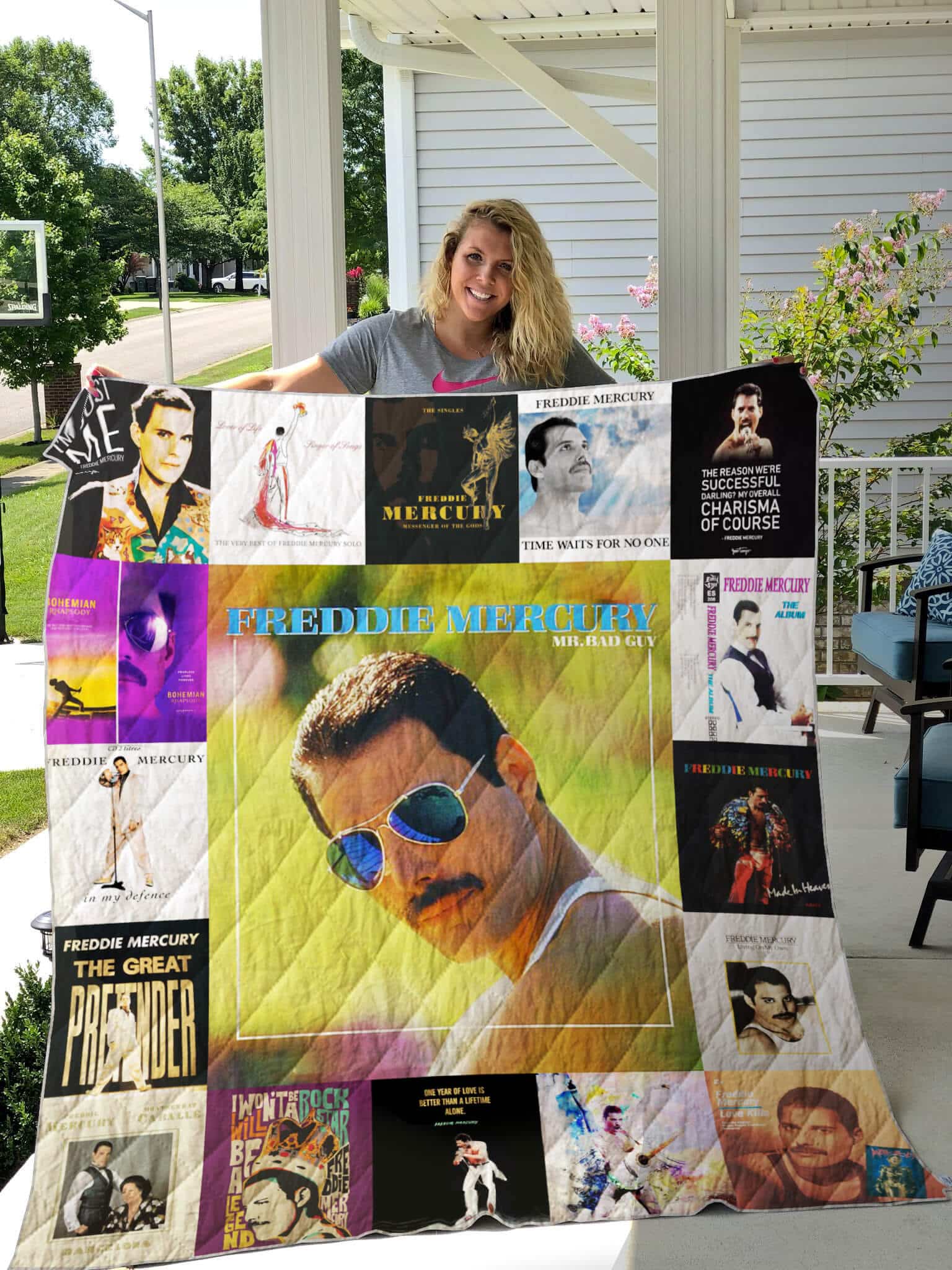 Freddie Mercury Blanket 1 Freddie Mercury Blanket