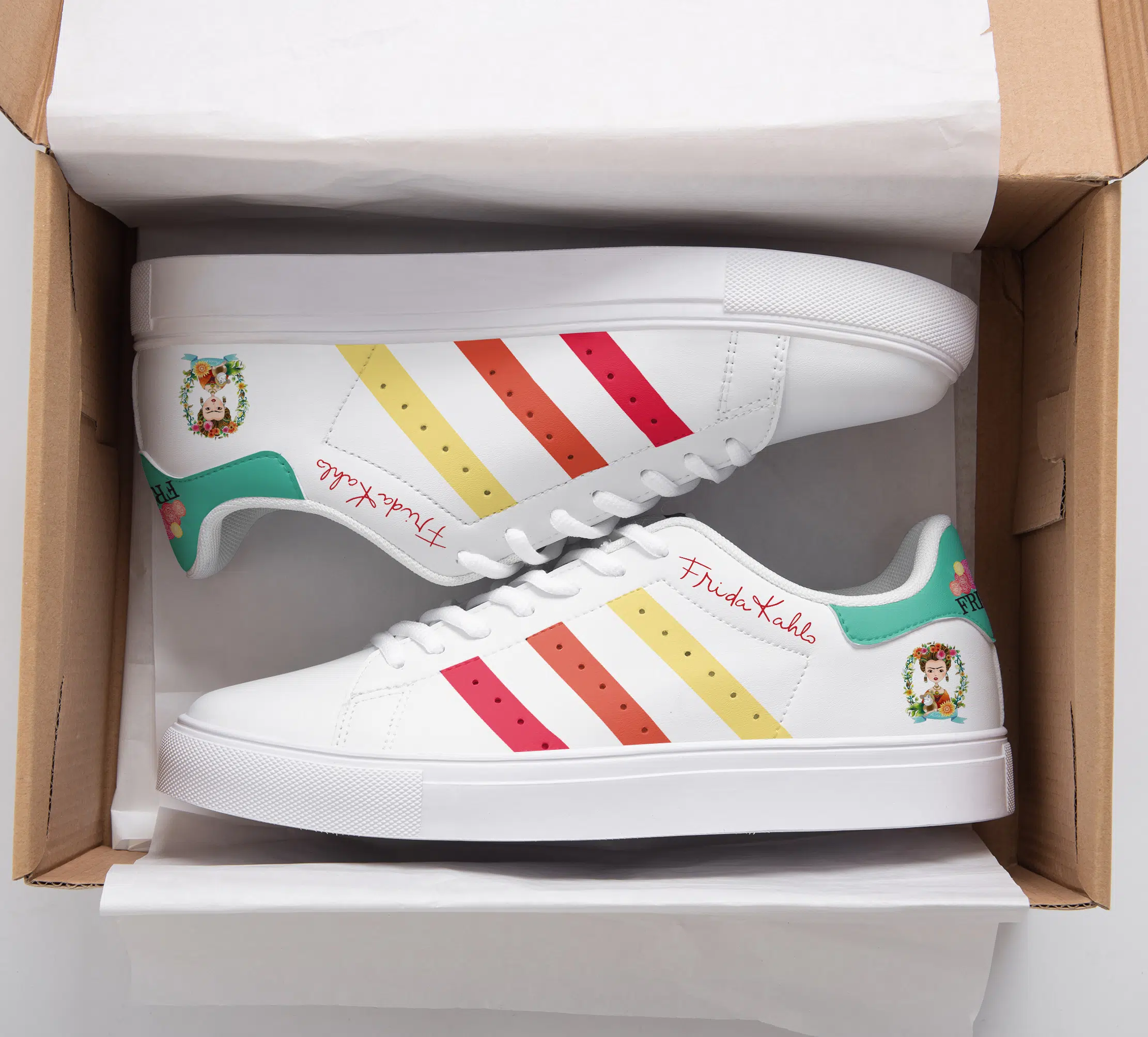 Frida Kahlo S1 Stan Smith Shoes 1 Frida Kahlo S1 Stan Smith Shoes