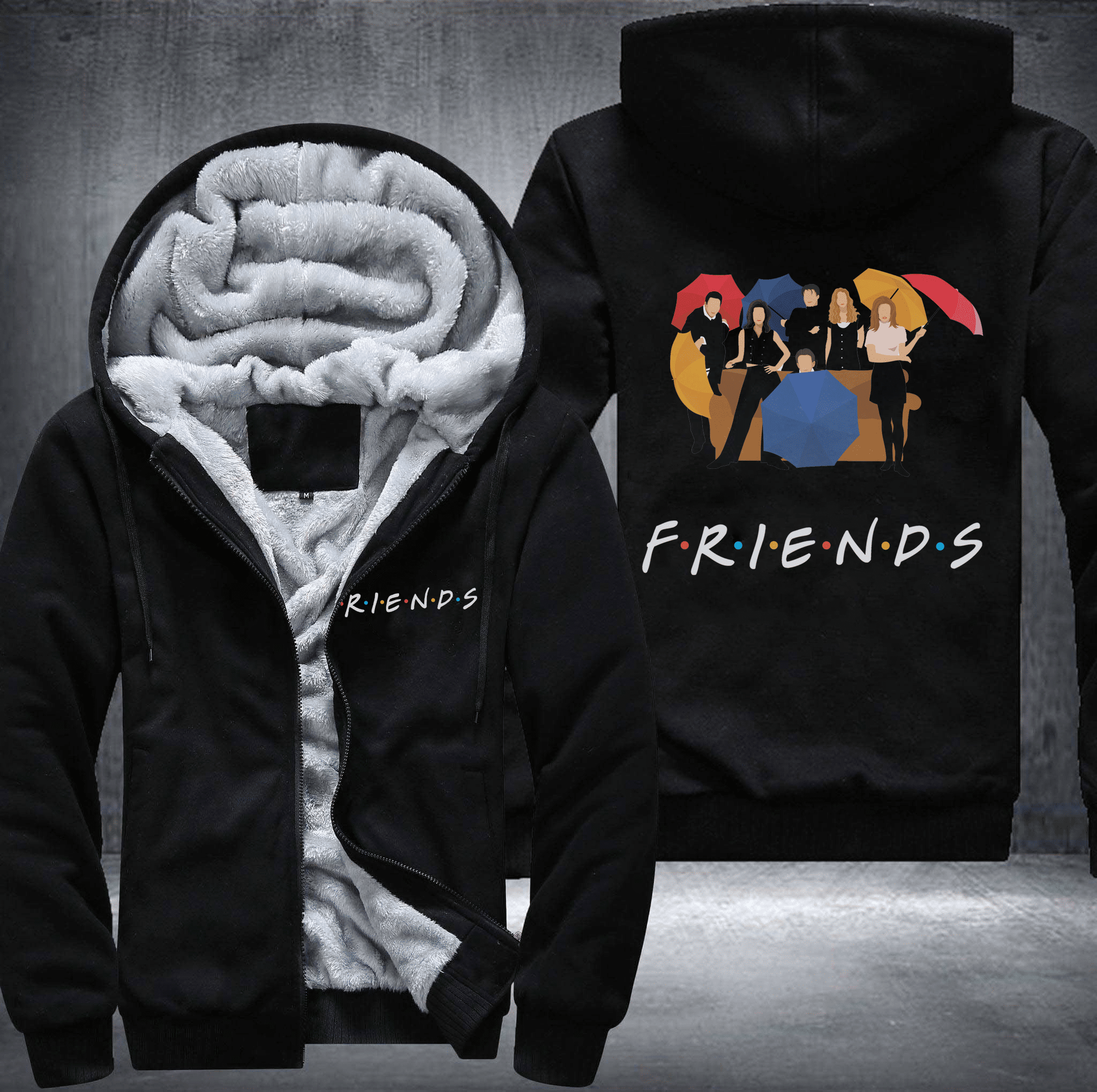 Friends Fleece Jacket 1 Friends Fleece Jacket
