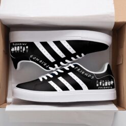 Friends TV Show Black Stan Smith Shoes