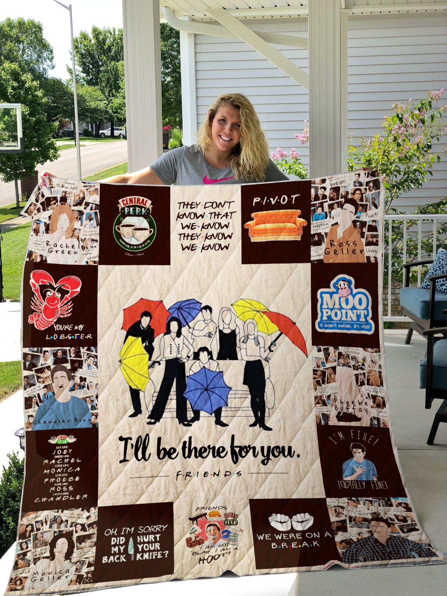 Friends Tv Show 1 Blanket 1 Friends Tv Show 1 Blanket