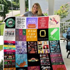Friends Tv Show 2 Blanket