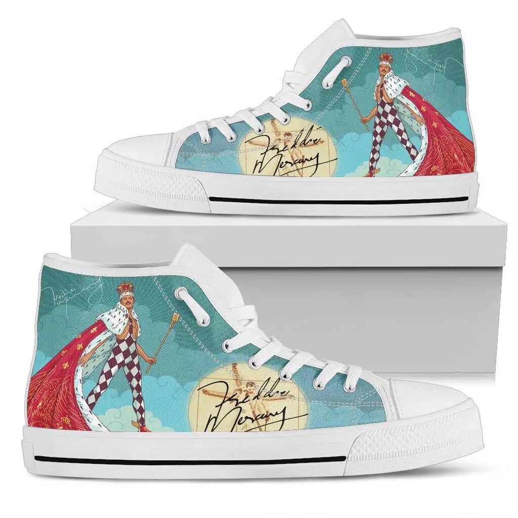 Freddie Mercury High Top Shoes 1 Freddie Mercury High Top Shoes