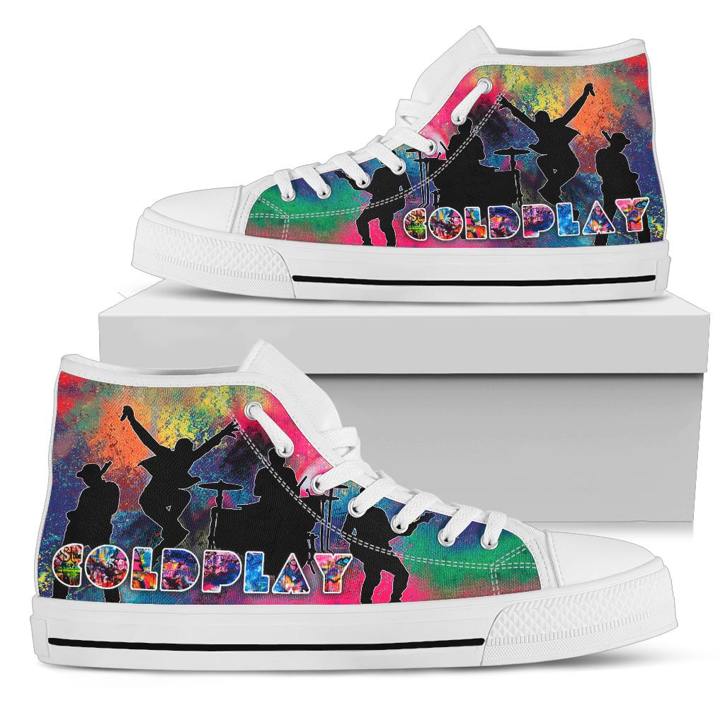 The Coldplay High Top Shoes 1 The Coldplay High Top Shoes