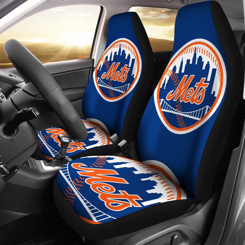New York Mets 001 Seat Covers 1 New York Mets 001 Seat Covers