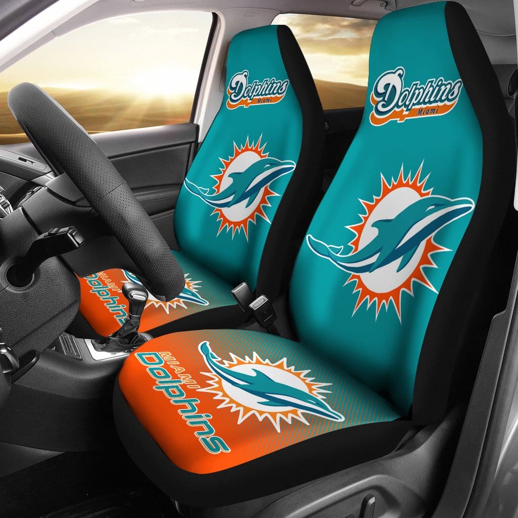 Miami Dolphins Lover Seat Covers 1 Miami Dolphins Lover Seat Covers