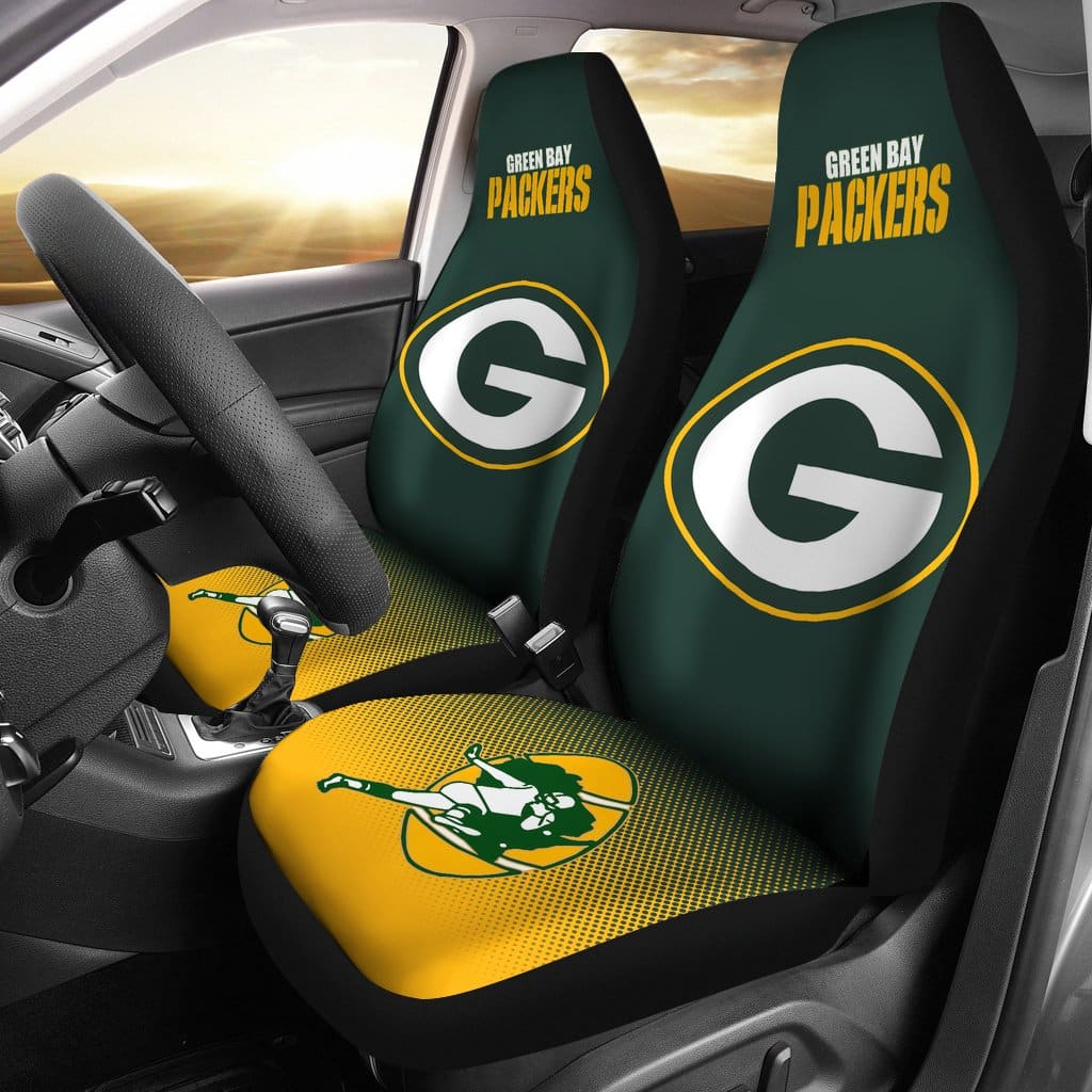 Green Bay Packers Lover Leather Seat Covers 1 Green Bay Packers Lover Leather Seat Covers