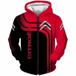 Citroen Love Hoodie Zip Hoodie 3D