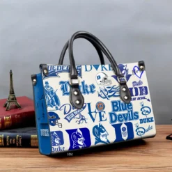 Duke Blue Devils Leather Handbag