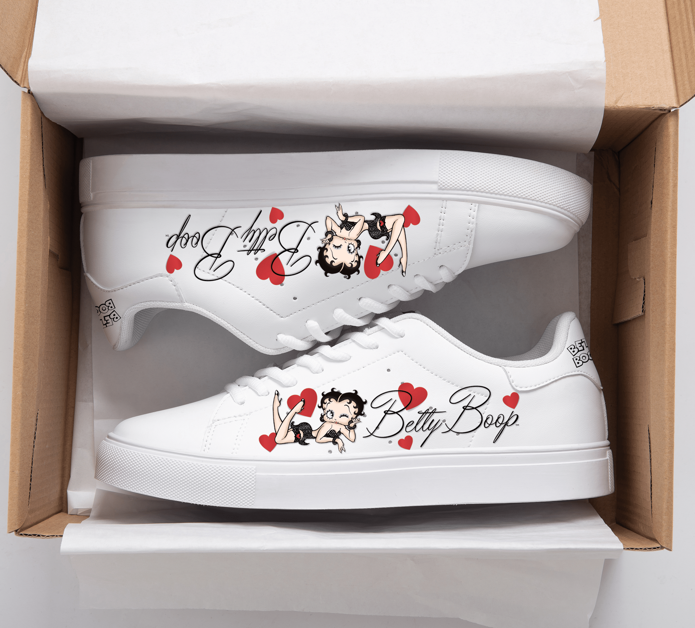 Betty Boop Stan Smith Shoes 1 Betty Boop Stan Smith Shoes