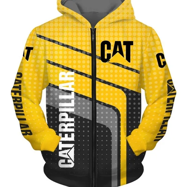 Caterpillar 3D Zip Hoodie 1 Caterpillar 3D Zip Hoodie