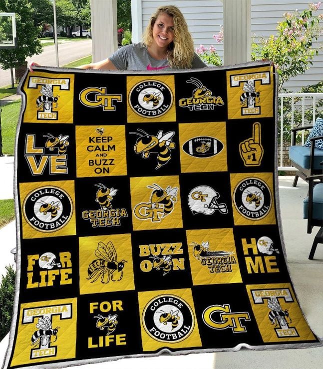 Georgia Tech Yellow Jackets 3 Blanket 1 Georgia Tech Yellow Jackets 3 Blanket