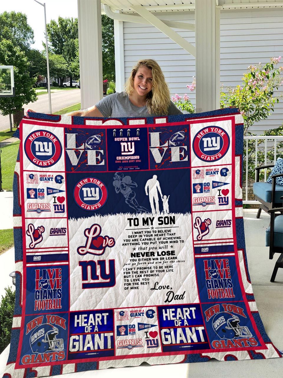 New York Giants Best Blanket 1 New York Giants Best Blanket