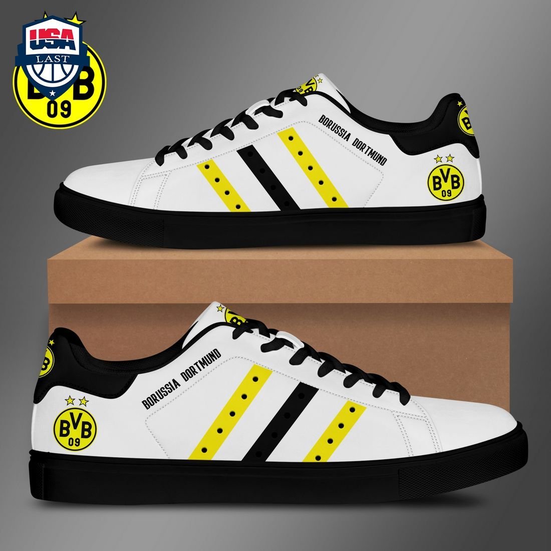 Borussia Dortmund 5 Kbee Stan Smith Shoes 1 Borussia Dortmund 5 Kbee Stan Smith Shoes
