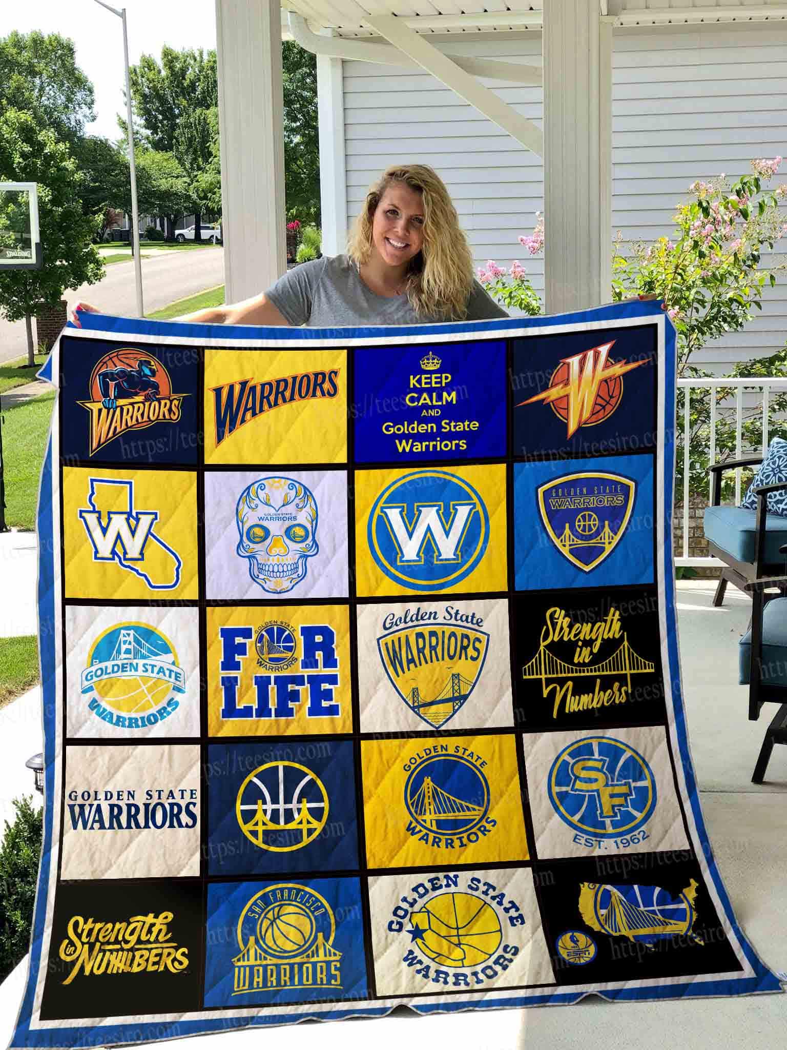 Golden State Warriors Blanket 1 Golden State Warriors Blanket