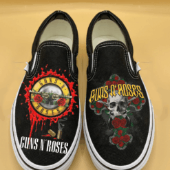 Guns N’ Roses Slip On Shoes